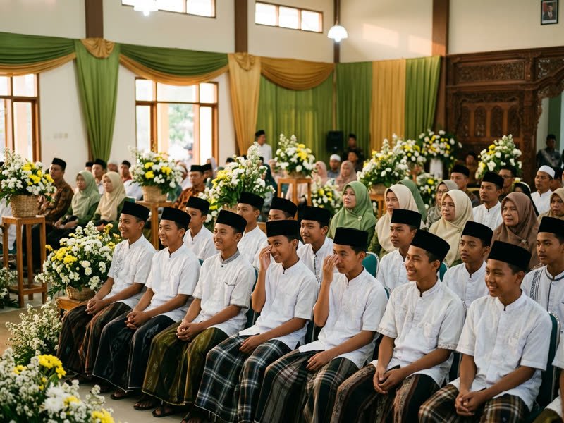 Suasana haflah akhirussanah